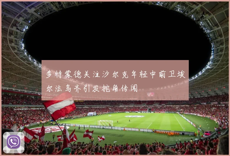 多特蒙德关注沙尔克年轻中前卫埃尔法乌齐引发挖角传闻