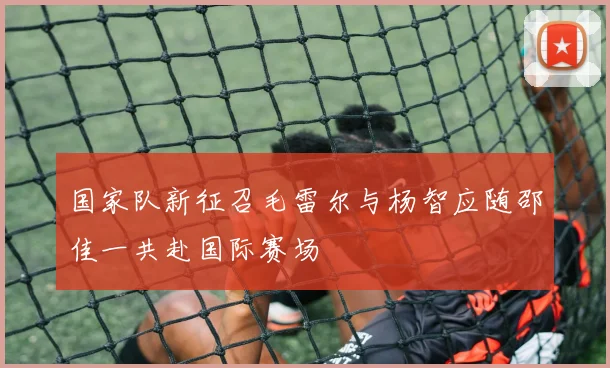国家队新征召毛雷尔与杨智应随邵佳一共赴国际赛场